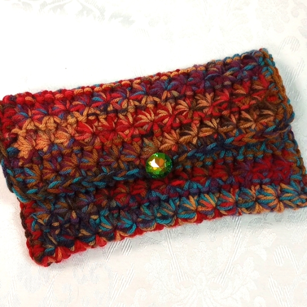 Clutch, Crocheted, Made in USA
